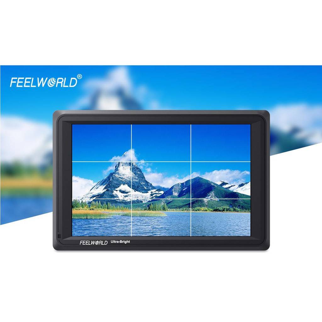 Feelworld FW279 7" 2200NIT DayLight Viewable Camera Field Monitor 4K ...