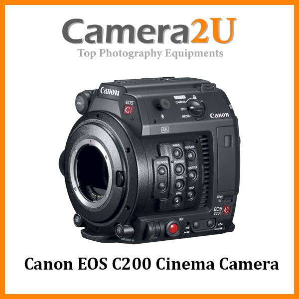 Canon EOS C200 Cinema Camera Body Only - Free 128GB CFAST + Reader