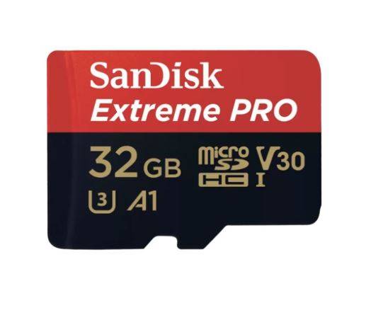 SanDisk Extreme Pro 32GB MicroSD Memory Card 100MB/S UHS-I C10 U3 V30 A1  SDHC Micro SD With Adaptor