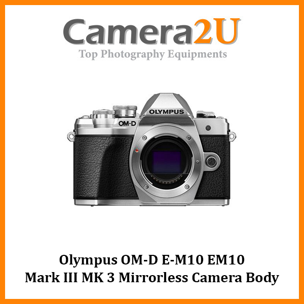 Olympus OMD EM10 EM10 Mark III MK 3 Mirrorless Camera Body+Bag (MSIA