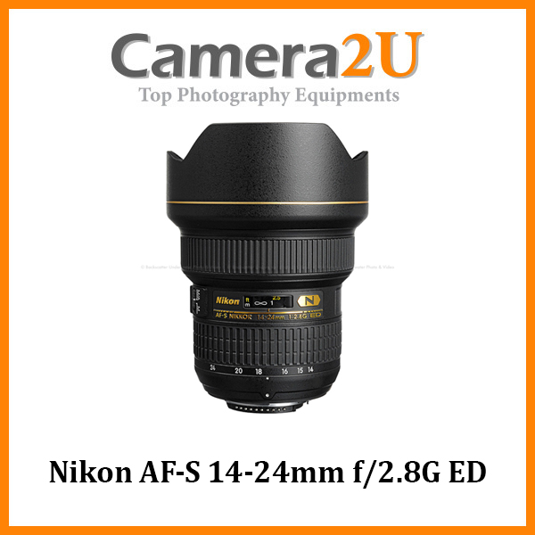 Nikon AFS 1424mm f/2.8G ED Lens Camera2u Malaysia Top Camera