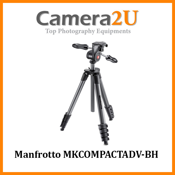 Manfrotto MKCOMPACTADV-BH Compact Advanced Aluminium