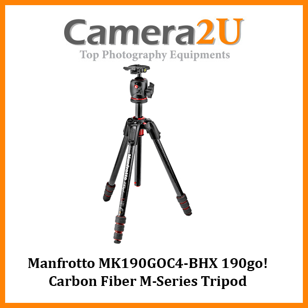 Manfrotto MK190GOC4-BHX 190go! Carbon Fiber M-Series Tripod with