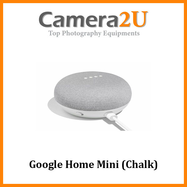 Google Home Mini (Chalk) Camera2u Malaysia Top Camera Equipments Store
