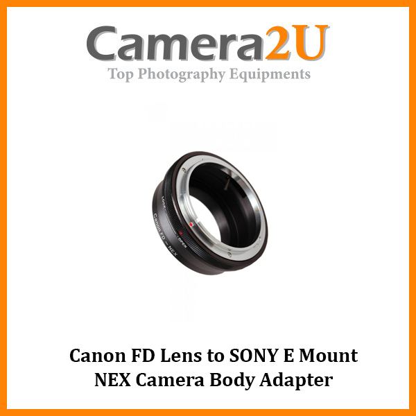 sony e canon fd adapter