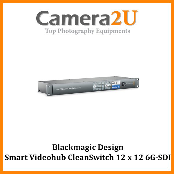 Blackmagic Design Smart Videohub CleanSwitch 12 x 12 6G-SDI