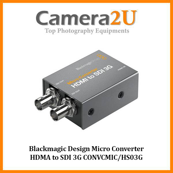 Blackmagic Design Micro Converter HDMI to SDI 3G | Camera2u