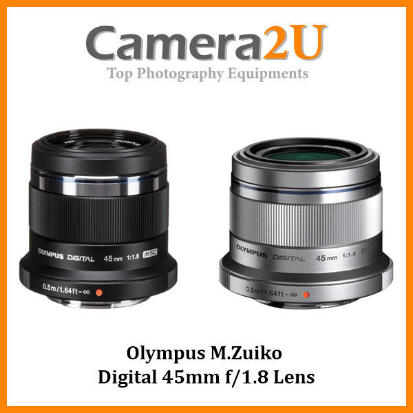 Olympus M.Zuiko Digital 45mm f/1.8 Lens (MSIA)
