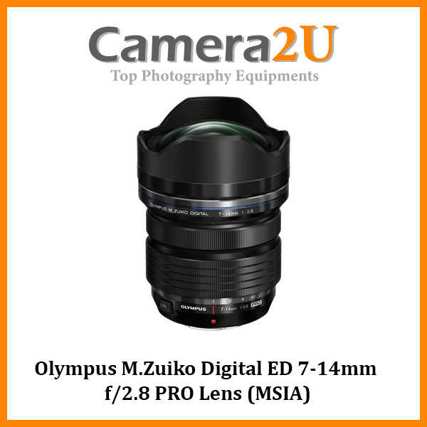 Olympus M.Zuiko Digital ED 7-14mm F/2.8 PRO Lens (MSIA) | Camera2u