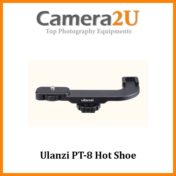 Ulanzi PT8 Hot Shoe Microphone Extention Mount For Vlog Camera Camera2u Malaysia Top Camera