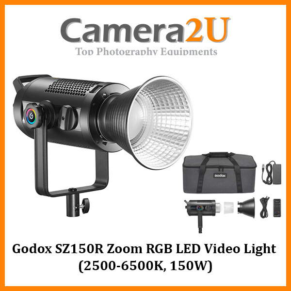 Godox SZ150R Zoom RGB LED Video Light (25006500K, 150W) Camera2u