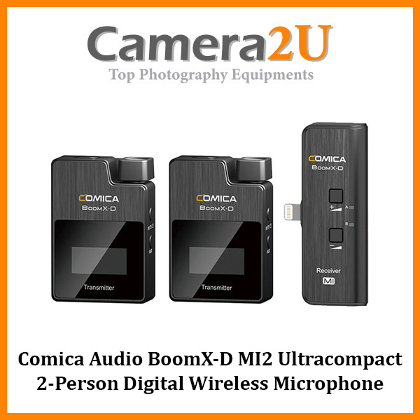Comica Audio BoomXD MI2 2Person Digital Wireless