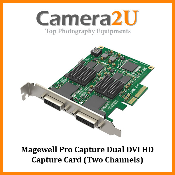 Magewell Pro Capture Dual DVI HD Capture Card (Two Channels) | Camera2u ...