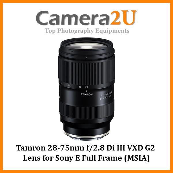 Tamron 2875mm f/2.8 Di III VXD G2 (Model A063) Lens for Sony Full