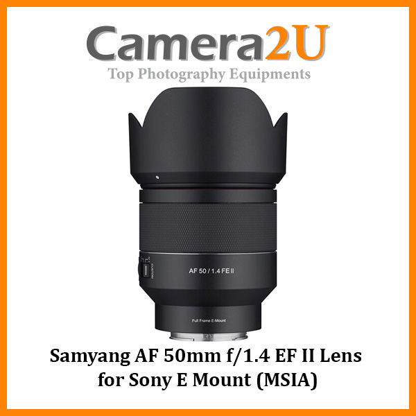 Samyang AF 50mm EF II Lens for Sony E Mount Camera2u