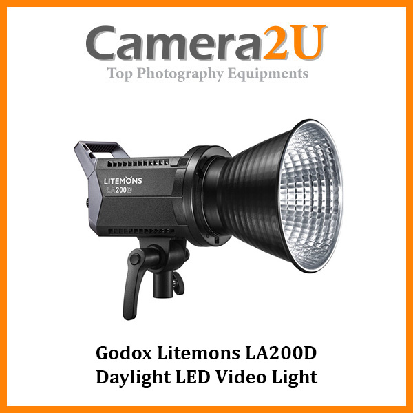 Godox Litemons LA200D Daylight LED Video Light | Camera2u Malaysia