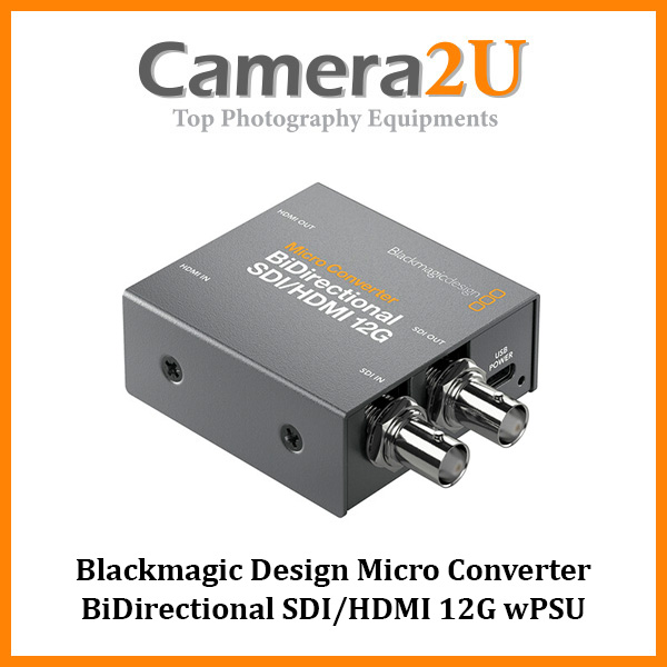 Blackmagic Design Micro Converter BiDirectional SDI/HDMI 12G