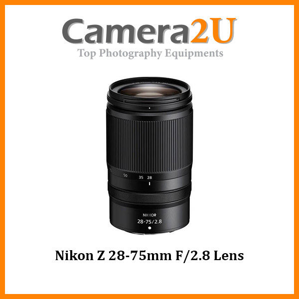 Nikon Z 28-75mm F/2.8 Lens | Camera2u Malaysia Top Camera