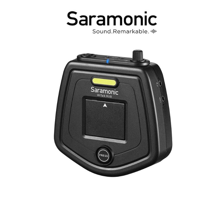 Saramonic WiTalk HUB Mini Base Station for WiTalk Intercom System ...