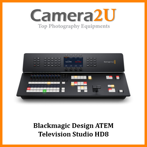 Blackmagic Design ATEM Television Studio HD8 Camera2u Malaysia Top