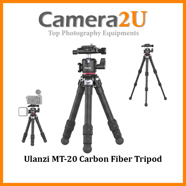 Ulanzi MT-20 Professional Carbon Fiber Tripod Monopod Digital DSLR ...