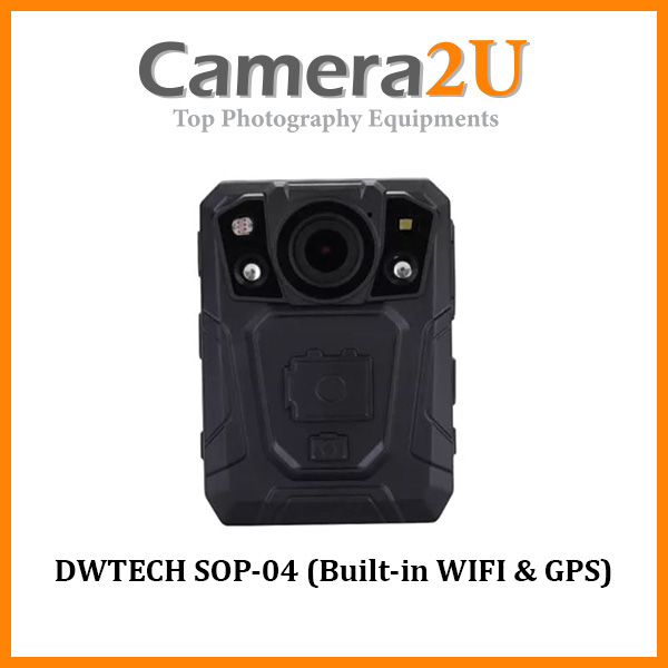 DWTECH SOP04 (Builtin WIFI & GPS Body Worn Camera) Camera2u
