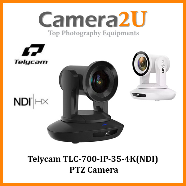 Telycam TLC700IP354K(NDI) NDI ®HX PTZ Camera Camera2u Malaysia