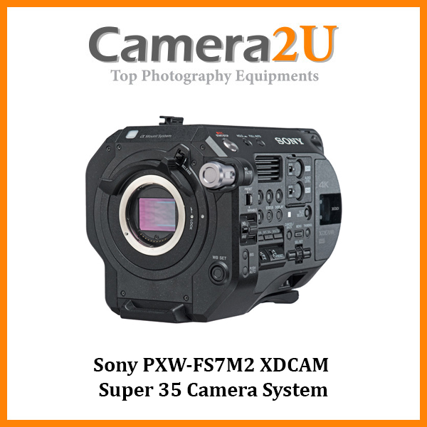 Sony PXW-FS7 Mark II MK2 XDCAM Super 35 Camcorder Camera (Sony MSIA)  Camera2u Malaysia Top Camera Equipments Store