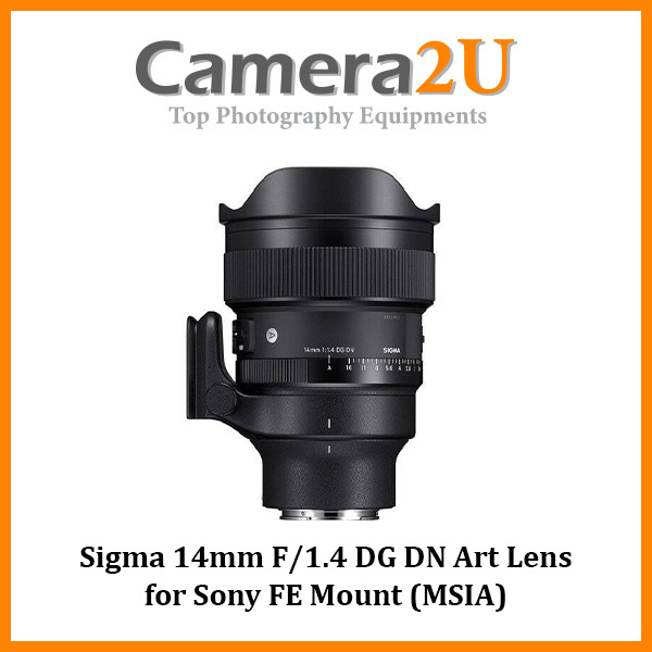 Sigma 14mm F/1.4 DG DN Art Lens for Sony FE Mount (MSIA) Camera2u
