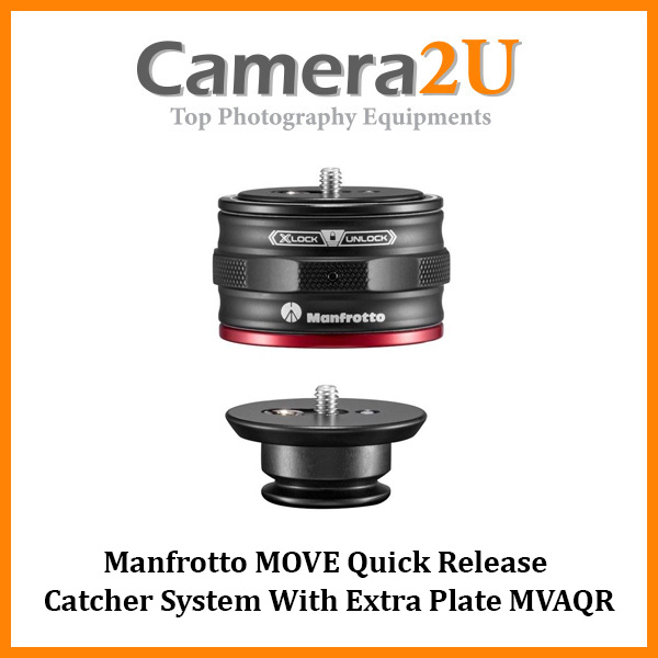 Manfrotto MOVE Quick Release Catcher System With Extra Plate MVAQR ...