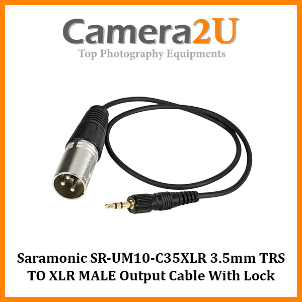 Saramonic SR-UM10-C35XLR TRS TO XLR MALE Output Cable With