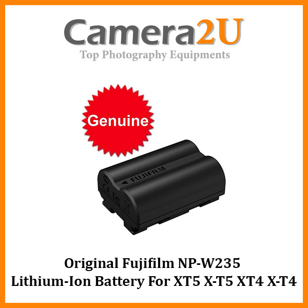 Original Fujifilm NP-W235 Lithium-Ion Battery For XT5 X-T5 XT4 X-T4 NP ...