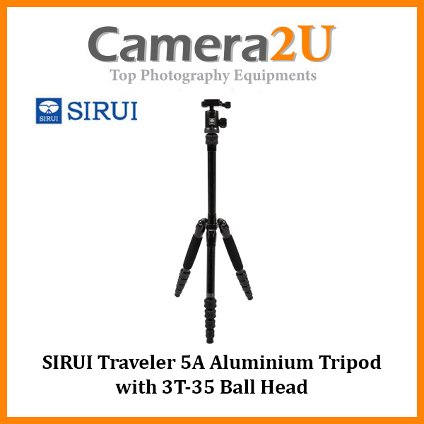 SIRUI Traveler 5A Aluminium Tripod with 3T-35 Ball Head | Camera2u ...