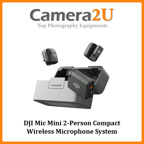 DJI Mic Mini 2-Person Compact Wireless Microphone System