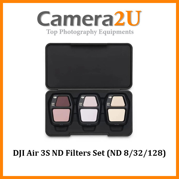 Kit 3 Filtres ND (ND8/ND32/ND128) Pour DJI Mini 5 Pro - Pour Vidéos Fluides Et Photos Pose Longue