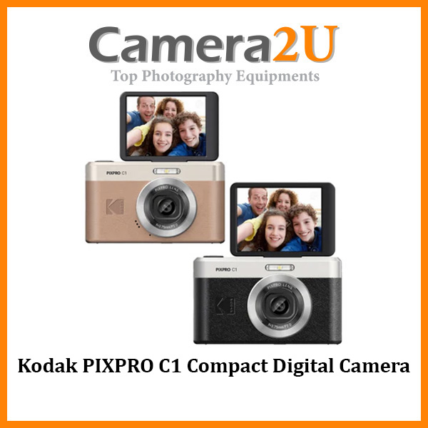 Kodak PIXPRO C1 Compact Digital Camera 13MP Sensor | 26mm Fixed Focus ...