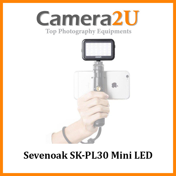Sevenoak SK-PL30 Mini LED Video Light Camera2u Malaysia Top
