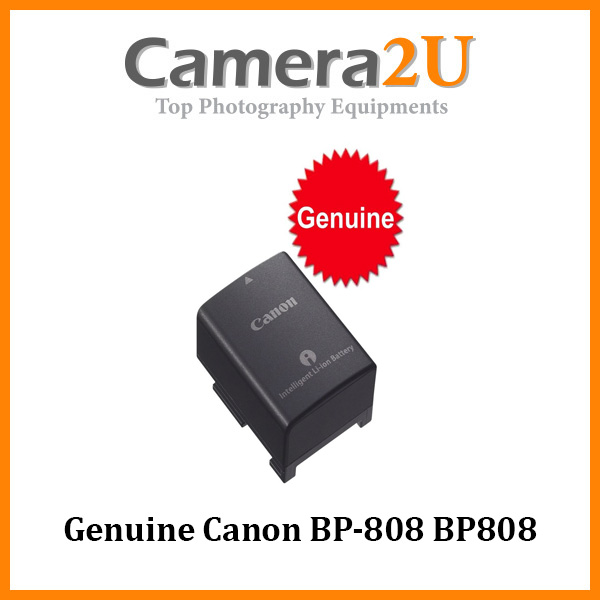 Genuine Canon BP808 BP808 Battery for Canon XA20 XA25 XA35 HF21 HG20 HG21 HF11 HF20 HF200